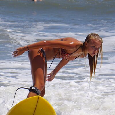Picture tagged with: Skinny, Blonde, Morgan Cryer, American, Beach, Bikini, Cute, Sport, Surf, Tummy