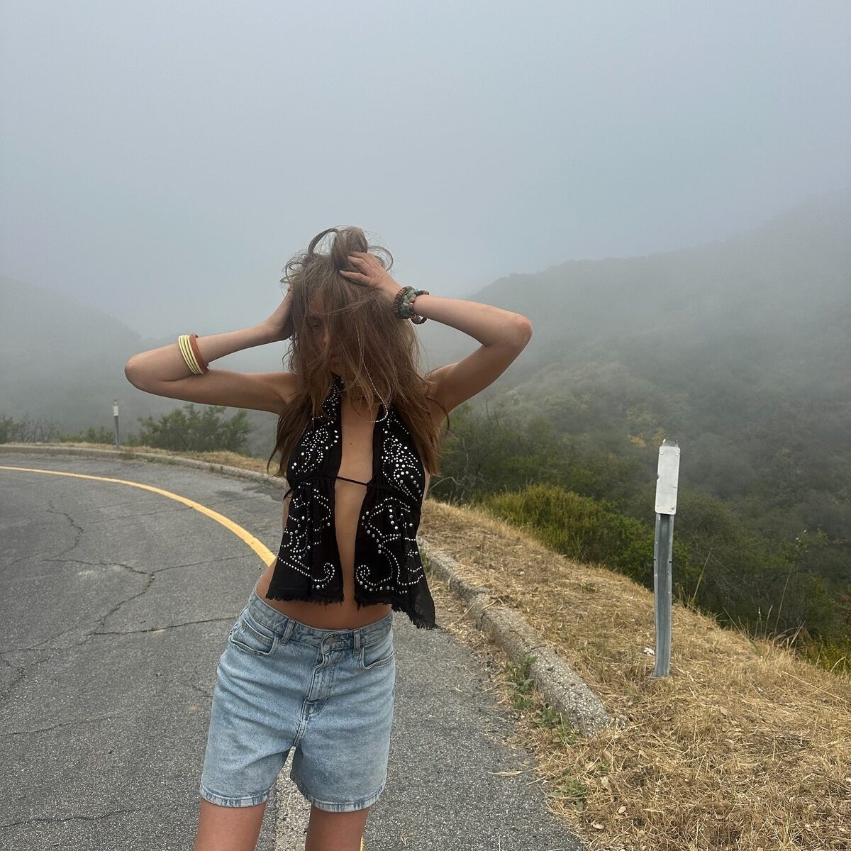 Picture tagged with: Skinny, Brunette, Myrkia Jade - Kia, American