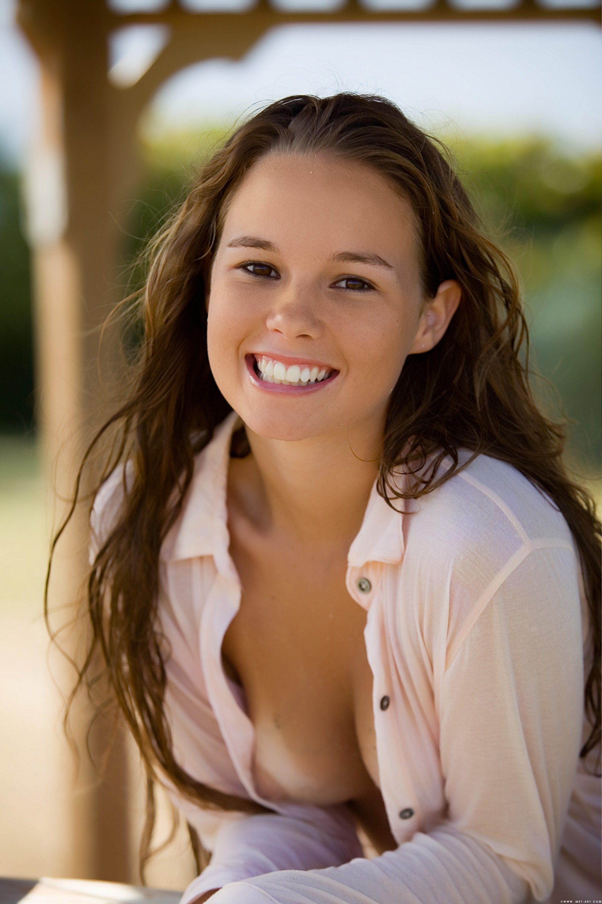 Picture tagged with: Skinny, Aria A, Brunette, Erivia, MET Art, American, Cute, Eyes, Smiling