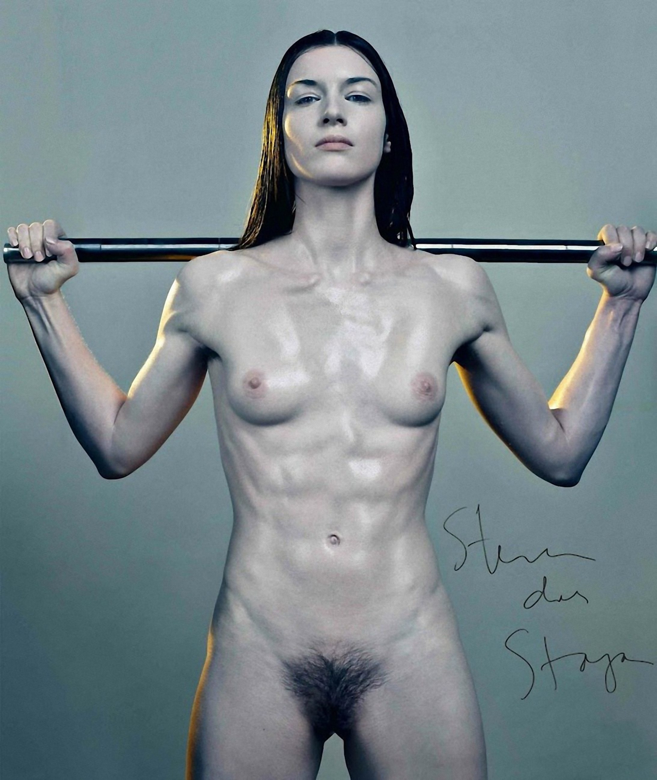 Изображение помечено: Skinny, Brunette, Stoya, Fit, Flat chested, Hairy, Sm...