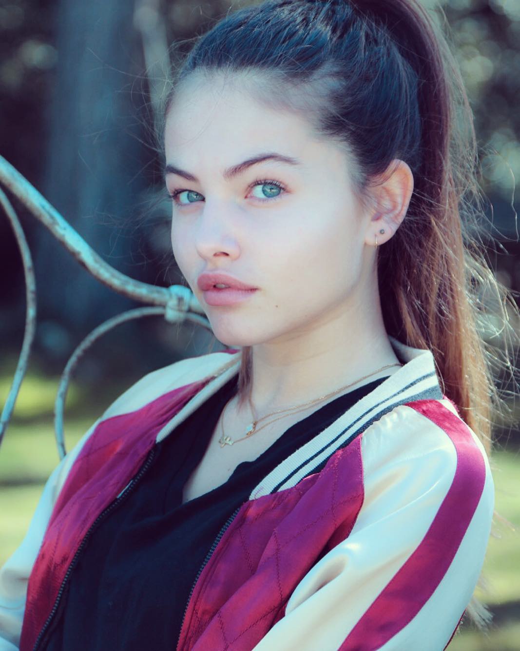 Picture Tagged With Skinny Brunette Thylane Blondeau Celebrity Star Cute Eyes French