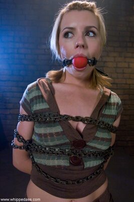 Picture tagged with: American, Blonde, Eyes, Lexi Belle, Whipped Ass, Bondage