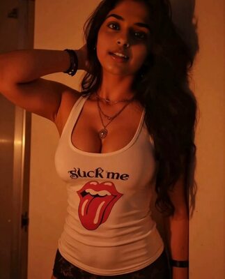 Picture tagged with: Arya - fancifularya, Brunette, Busty, Eyes, Indian, Cute