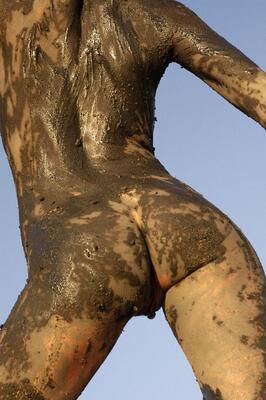 Ass - Butt, Skinny, Mud