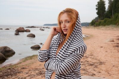 Picture tagged with: Beach, Eyes, Fugite, MET Art, Red Fox - Michelle Starr - Michelle H, Redhead, Sexy Wallpaper, Ukrainian