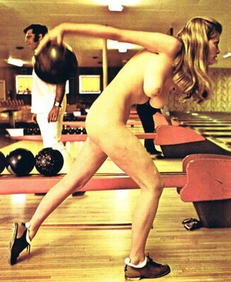 Picture tagged with: Blonde, Bowling, Vintage