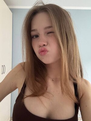 Picture tagged with: Blonde, Busty, What is her name, Cute