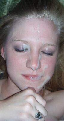 Picture tagged with: Blonde, Cumshot, Facial