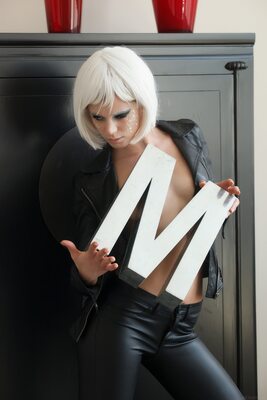 Picture tagged with: Blonde, Czech, Ensha, Little Caprice, Luca Helios, MET Art, Cute