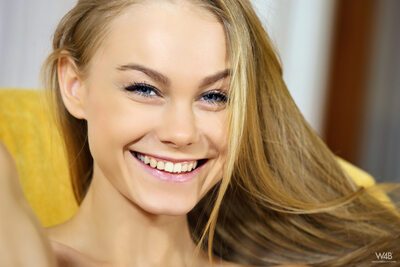 Picture tagged with: Blonde, Eyes, Nancy Ace - Nancy A, Second Day with Nancy, Sexy Wallpaper, Smiling, Ukrainian, Watch4Beauty, Cute, Safe for work