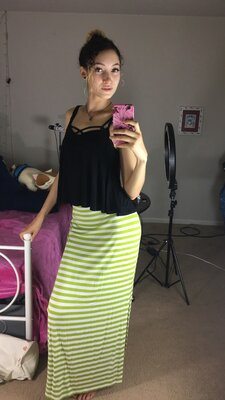 Picture tagged with: Brunette, Bambii Bonsai, Camgirl, Chaturbate, Selfie, nood.tv