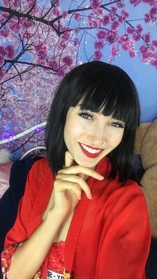 Picture tagged with: Brunette, Bambii Bonsai, Camgirl, Chaturbate, nood.tv