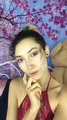 Picture tagged with: Brunette, Bambii Bonsai, Camgirl, Chaturbate, nood.tv