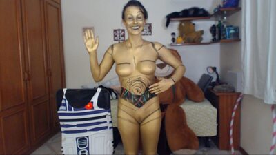 Picture tagged with: Brunette, Camgirl, GweenBlack