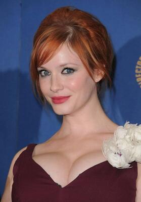 Picture tagged with: Christina Hendricks, Redhead, Celebrity - Star, Safe for work