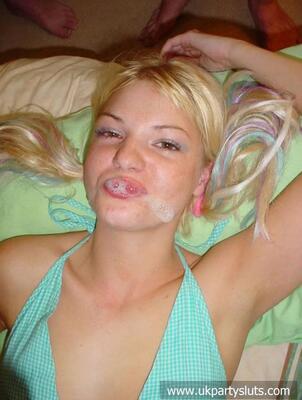 Cumshot, Blonde, Facial