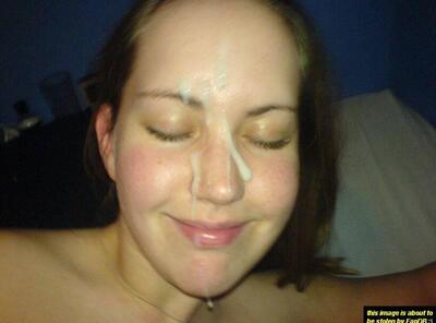 Cumshot, Brunette, Facial