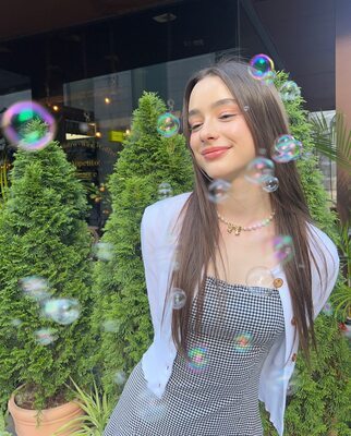 Dasha Taran, Brunette, Russian, Cute, Smiling