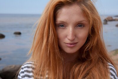 Picture tagged with: Eyes, Fugite, MET Art, Red Fox - Michelle Starr - Michelle H, Redhead, Sexy Wallpaper, Ukrainian, Face, Safe for work