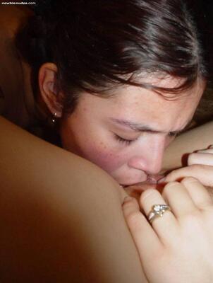 Picture tagged with: Lesbian, Brunette, Cunnilingus