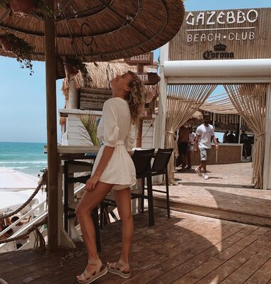 Picture tagged with: Skinny, Abby Neff, American, Blonde, Legs, Cute