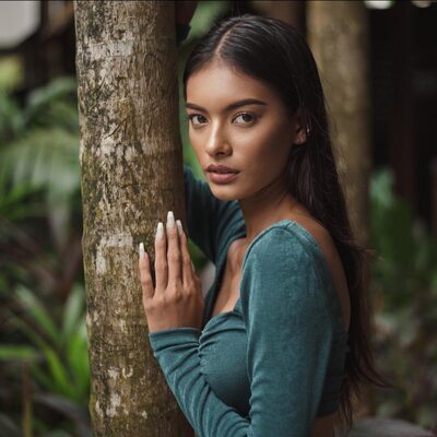 Picture tagged with: Skinny, Alisa Arunahiran, Asian, Beach, Brunette, Eyes, Thai, Cute