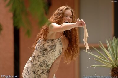 Picture tagged with: Skinny, American, Ashley Gracie, FTV Girls, Redhead, Sexy Wallpaper, Smiling, Cute