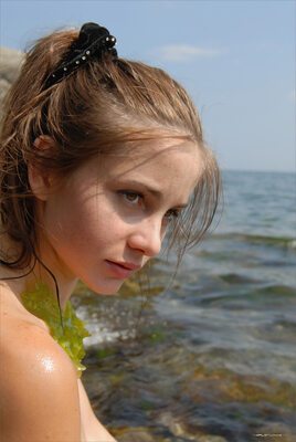 Picture tagged with: Skinny, Anya, MPL Studios, Redhead, Sea Maiden, Cute, Face, Nature, Russian, Small Tits