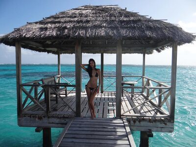 Picture tagged with: Skinny, Beach, Bikini, Brazilian, Brunette, Kaira Jord&atilde;o Magalh&atilde;es, Legs, Sexy Wallpaper, Tummy