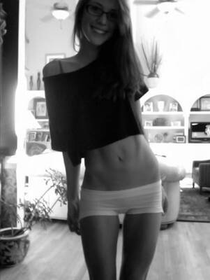 Picture tagged with: Skinny, Black and White