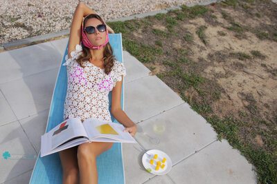 Picture tagged with: Skinny, Blonde, Cafe Society, Katya Clover - Mango A, Russian, Sexy Wallpaper, Wine, katya-clover.com, Cute, Pool, Safe for work