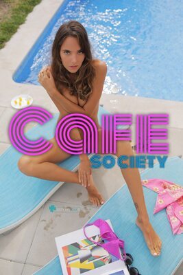 Picture tagged with: Skinny, Blonde, Cafe Society, Katya Clover - Mango A, katya-clover.com, Cover, Legs, Pool, Russian, Shy