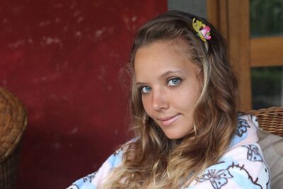 Picture tagged with: Skinny, Blonde, Eyes, Good Morning, Katya Clover - Mango A, Russian, Sexy Wallpaper, Smiling, X-Art, Cute, Safe for work