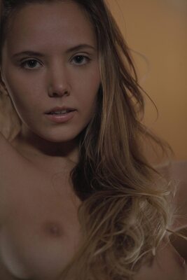 Picture tagged with: Skinny, Blonde, Eyes, Intimate Experience, Katya Clover - Mango A, Russian, X-Art, Cute