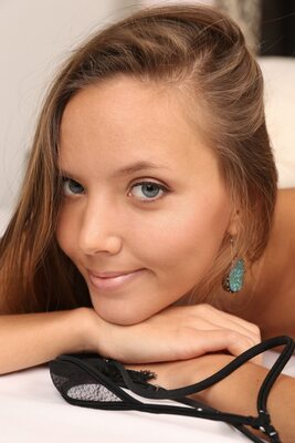 Picture tagged with: Skinny, Blonde, Isapnu, Katya Clover - Mango A, MET Art, Russian