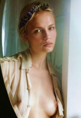 Picture tagged with: Skinny, Blonde, Natasha Poly, Celebrity - Star, Cute, Eyes, Russian, Small Tits