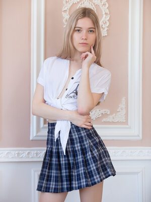 Picture tagged with: Skinny, Blonde, Rare Tori - Viktoriya D - Red Royz, Small Tits