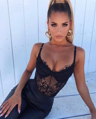 Picture tagged with: Skinny, Blonde, Sierra Skye, American, Cute, Lingerie