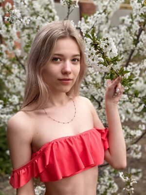 Picture tagged with: Skinny, Blonde, Viktoriya Dorofeeva - Rare Tori - Red Royz, Cute, Eyes, Nature