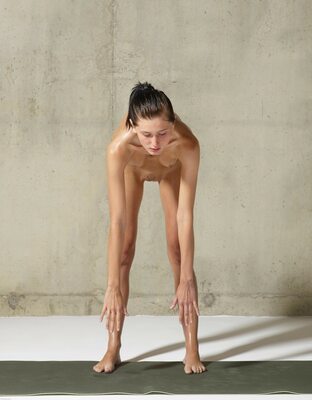 Picture tagged with: Skinny, Brunette, Czech, Feet, Fitness - Part one, Hegre Art, Legs, Tereza, Cute, Small Tits