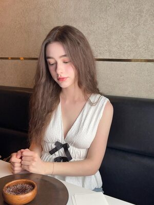 Picture tagged with: Skinny, Brunette, Dasha Taran, Cute, Russian, Shy