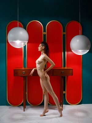 Picture tagged with: Skinny, Brunette, Feet, Igor Kuprianow, Irina Telicheva - Ирина Теличева, Legs, Russian, Art, Cute, Small Tits