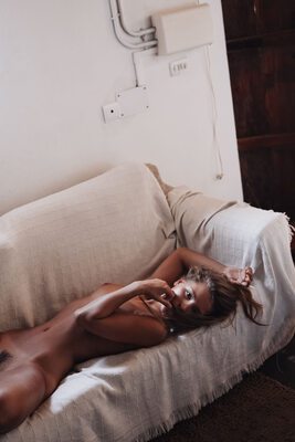 Picture tagged with: Skinny, Brunette, Jörg Billwitz, Marisa Papen, Port de Sant Miquel, Art, Belgian, Cute, Eyes, Small Tits, Tummy