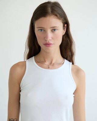 Picture tagged with: Skinny, Brunette, Eyes, Russian, Victoria Kosenkova, Cute, Safe for work, Tattoo