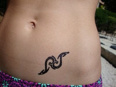 Picture tagged with: Skinny, Caterina, Italian, Sexy Wallpaper, Tattoo, Tummy
